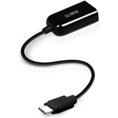 Cavo USB SBS - 15cm - USB-C a USB-A - Nero Cavo USB SBS - 15cm - USB-C a USB-A - Nero