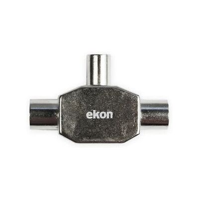 Ekon ECANSHILD1M2F - Splitter antenna coassiale metallico Ekon ECANSHILD1M2F - Splitter antenna coassiale metallico