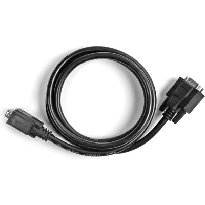 Câble VGA Ekon ECITVGA15MMK - 1,5 m - VGA (D-Sub) - Noir - Publicité Câble VGA Ekon ECITVGA15MMK - 1,5 m - VGA (D-Sub) - Noir - Publicité