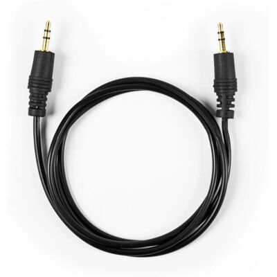 Ekon ECAJACKX10MMK Cavo audio 1 m - Stereo 3.5mm Nero Ekon ECAJACKX10MMK Cavo audio 1 m - Stereo 3.5mm Nero