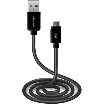 SBS Micro-USB Kabel - 1,5 m - Schwarz SBS Micro-USB Kabel - 1,5 m - Schwarz