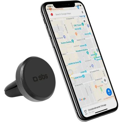 SBS Magnetische Auto-Handyhalterung - Schwarz SBS Magnetische Auto-Handyhalterung - Schwarz