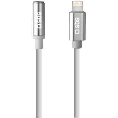 SBS TEADAPTJACKMFIW Hvidt Audio Kabel - Audio Kabel SBS TEADAPTJACKMFIW Hvidt Audio Kabel - Audio Kabel