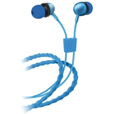 SBS TESCINEARB Hörlurar - In-ear Trådbundna Samtal/Musik Blå SBS TESCINEARB Hörlurar - In-ear Trådbundna Samtal/Musik Blå
