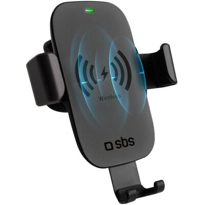 SBS Gravity draadloze autohouder - Zwart SBS Gravity draadloze autohouder - Zwart