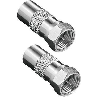 Ekon ECSAT2ADATFF - Connettore coassiale Tipo F - 2 pezzi Ekon ECSAT2ADATFF - Connettore coassiale Tipo F - 2 pezzi