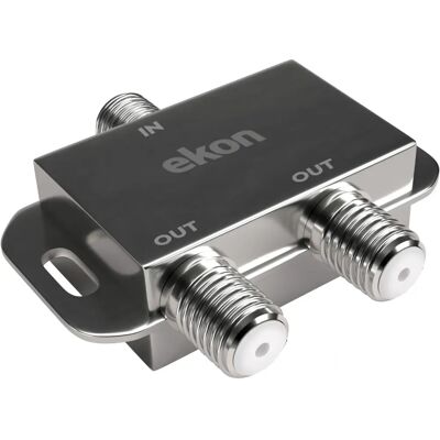 Ekon - ECSATSPLIT1IN2OU - Métallique - Cable splitter Ekon - ECSATSPLIT1IN2OU - Métallique - Cable splitter