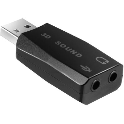 Ekon - ECAADUSB2JACK35K - Nero - USB hub Ekon - ECAADUSB2JACK35K - Nero - USB hub