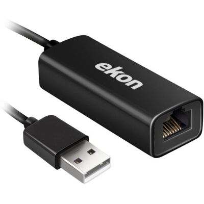 Ekon - ECITUSBLANK - USB 2.0 Type-A - Nero - Hub USB Ekon - ECITUSBLANK - USB 2.0 Type-A - Nero - Hub USB