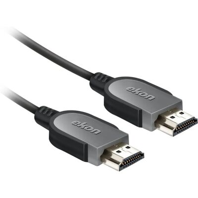 Ekon ECITHDMI18MMK Câble HDMI - 1,8 m - Type A - Noir - Publicité Ekon ECITHDMI18MMK Câble HDMI - 1,8 m - Type A - Noir - Publicité