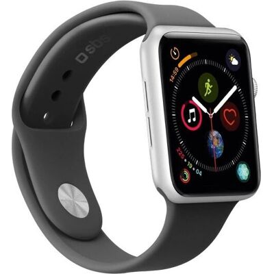 SBS Apple Watch Silikonarmband - M/L - Smarte Wearables SBS Apple Watch Silikonarmband - M/L - Smarte Wearables