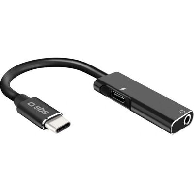SBS USB-C to 3,5 mm Adapter - Uros USB-C, Naarm, Kompakt SBS USB-C to 3,5 mm Adapter - Uros USB-C, Naarm, Kompakt