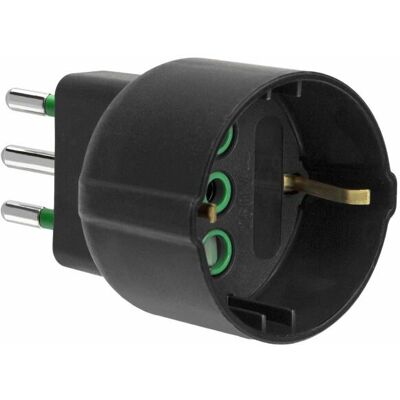 Ekon ECELADAITDE10K Adattatore Presa Nero - Power plug adapter Ekon ECELADAITDE10K Adattatore Presa Nero - Power plug adapter