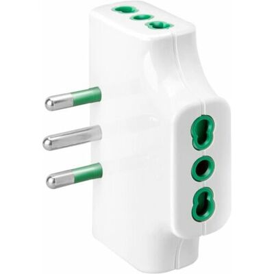 Ekon EceladAflat3it16 Adaptateur de prise électrique - Power Plug Adapter Ekon EceladAflat3it16 Adaptateur de prise électrique - Power Plug Adapter