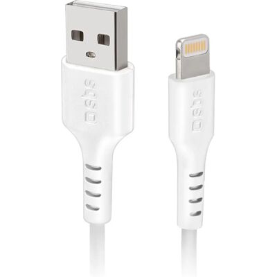SBS Lightning Kaapeli - 1m Valkoinen - Apple MFi Sertifioitu SBS Lightning Kaapeli - 1m Valkoinen - Apple MFi Sertifioitu
