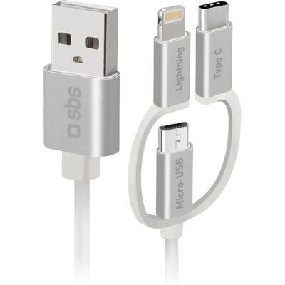 Cavo USB SBS 2.0 1,2 m con adattatori multipli Cavo USB SBS 2.0 1,2 m con adattatori multipli