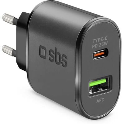 SBS TETRPD25W Power Delivery Ladegerät - Schnelles USB-C Ladegerät für Smartphone & Tablet SBS TETRPD25W Power Delivery Ladegerät - Schnelles USB-C Ladegerät für Smartphone & Tablet