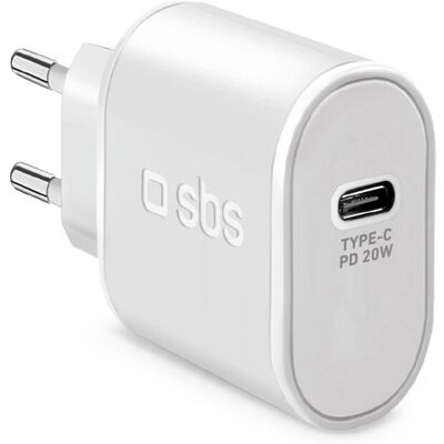SBS SBS TETR1CPD20 Netzadapter - 20W USB-C Weiß SBS SBS TETR1CPD20 Netzadapter - 20W USB-C Weiß