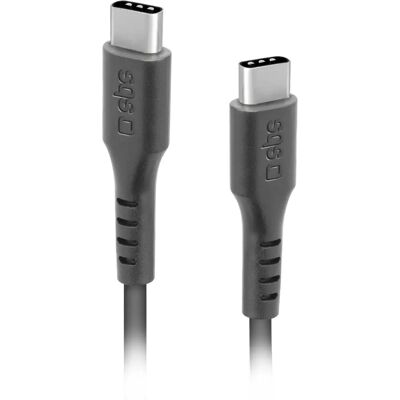 SBS kabel USB-C na USB-C - 3m Ładowanie i Transfer Danych SBS kabel USB-C na USB-C - 3m Ładowanie i Transfer Danych