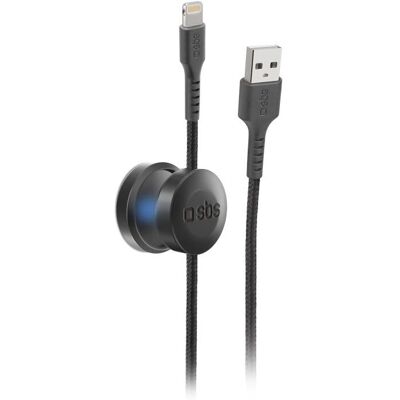 Kabel USB SBS Temag - 2 m - USB A do Lightning - Czarny Kabel USB SBS Temag - 2 m - USB A do Lightning - Czarny