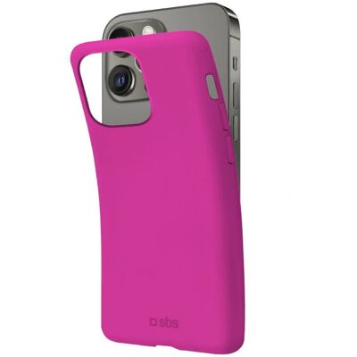 SBS iPhone 13 Pro Max Pink Weiche Hülle - Handyhülle SBS iPhone 13 Pro Max Pink Weiche Hülle - Handyhülle