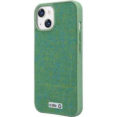 SBS iPhone 13 Mini Grüner Recycling-Kunststoff-Case SBS iPhone 13 Mini Grüner Recycling-Kunststoff-Case