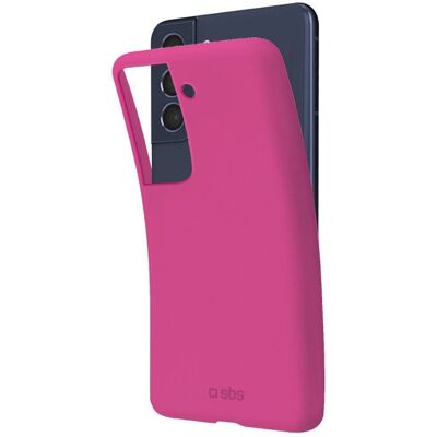 Coque Souple Rose SBS pour Samsung Galaxy S21 FE - Étui Coque Souple Rose SBS pour Samsung Galaxy S21 FE - Étui