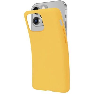 SBS iPhone 13 Pro Max Gele Regenboog Siliconenhuls - Telefoonhoesje SBS iPhone 13 Pro Max Gele Regenboog Siliconenhuls - Telefoonhoesje