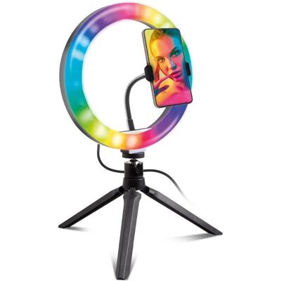 SBS Modelo de Marca - Anel de Luz Multicolor - 25cm - Anel de Luz SBS Modelo de Marca - Anel de Luz Multicolor - 25cm - Anel de Luz