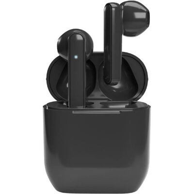 sbs Nubox True Wireless Stereo Słuchawki Półdouszne - CZARNY sbs Nubox True Wireless Stereo Słuchawki Półdouszne - CZARNY