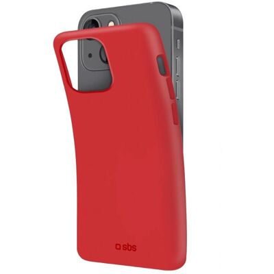 SBS iPhone 13 Rot Silikonhülle - Handyhülle SBS iPhone 13 Rot Silikonhülle - Handyhülle
