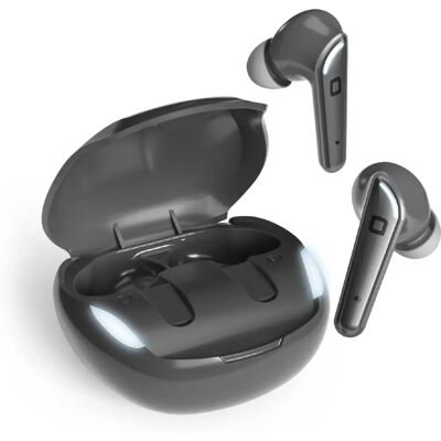 SBS Twin Space Bezprzewodowe Słuchawki - In Ear, Mikrofon, Czarny SBS Twin Space Bezprzewodowe Słuchawki - In Ear, Mikrofon, Czarny