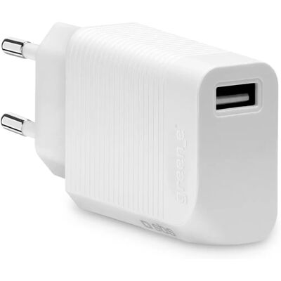 SBS GRETR1USB18W Universell Hvit Mobil Ladeapparat - Rask lading SBS GRETR1USB18W Universell Hvit Mobil Ladeapparat - Rask lading