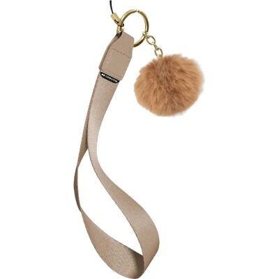 Acessório de Inverno Bege Case & Me - Capinha de telefone e pulseira Acessório de Inverno Bege Case & Me - Capinha de telefone e pulseira