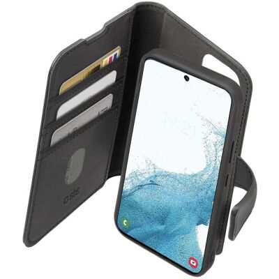 SBS Sort Galaxy S22 Flip Cover 15,5cm (6,1") - Mobilcover SBS Sort Galaxy S22 Flip Cover 15,5cm (6,1") - Mobilcover