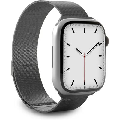Caseme Uhrenarmband für Apple Watch 38/40/41 mm mit Magnetverschluss - Edelstahl, Grau Caseme Uhrenarmband für Apple Watch 38/40/41 mm mit Magnetverschluss - Edelstahl, Grau