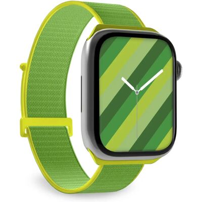 Case & Me CMAWATCHB44NGR - Grünes Nylon Armband für Apple Watch Case & Me CMAWATCHB44NGR - Grünes Nylon Armband für Apple Watch
