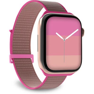 Case & Me CMAWATCHB40NP Pink Nylon Smart Wearable Accessories Band - Smart Wearable Accessories Band Case & Me CMAWATCHB40NP Pink Nylon Smart Wearable Accessories Band - Smart Wearable Accessories Band