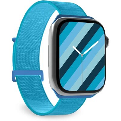 Case & Me CMAWATCHB44NB Bande en nylon bleu pour Apple Watch - Accessoires connectés - Publicité Case & Me CMAWATCHB44NB Bande en nylon bleu pour Apple Watch - Accessoires connectés - Publicité