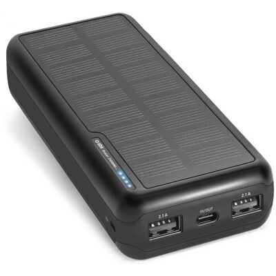 Power Bank SBS Litio 20000mAh Negro - Power Bank Power Bank SBS Litio 20000mAh Negro - Power Bank