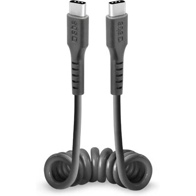 SBS Modell TCCSK USB-C Kabel 0,5m Svart SBS Modell TCCSK USB-C Kabel 0,5m Svart