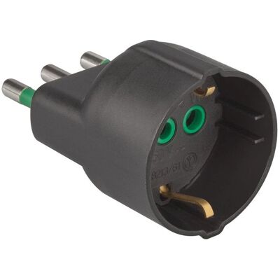 Ekon - ECELXADAPTSCHU16K - Type L IT - adaptateur secteur Ekon - ECELXADAPTSCHU16K - Type L IT - adaptateur secteur