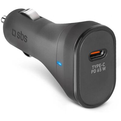 SBS Autolaturi - 65W USB-C Power Delivery - Musta SBS Autolaturi - 65W USB-C Power Delivery - Musta