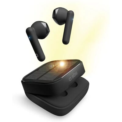 SBS Solar Twin Kobo Kabellose In-Ear-Kopfhörer - Bluetooth, Solar SBS Solar Twin Kobo Kabellose In-Ear-Kopfhörer - Bluetooth, Solar