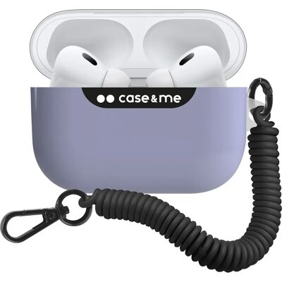 Estojo TPU lavanda para AirPods Pro - Acessório para fones Estojo TPU lavanda para AirPods Pro - Acessório para fones