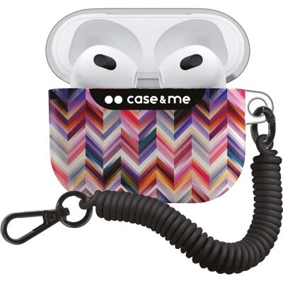 Custodia CASEME Cmap3MP Multicolore per AirPods 3 - Accessorio per cuffie Custodia CASEME Cmap3MP Multicolore per AirPods 3 - Accessorio per cuffie