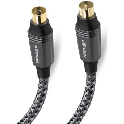 HIMAGE HIAN100DB30MFADG - Câble coaxial 3 m - Type F - Gris - Publicité HIMAGE HIAN100DB30MFADG - Câble coaxial 3 m - Type F - Gris - Publicité