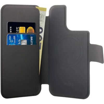 PURO PUIP67PMAGFOLIOBLK Mobildeksel - MagSafe-lommebok for iPhone 13/14 Pro Max PURO PUIP67PMAGFOLIOBLK Mobildeksel - MagSafe-lommebok for iPhone 13/14 Pro Max