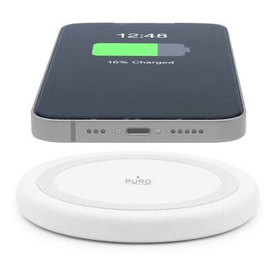 PURO PUFCCSQI10W2WHI Wireless Charger - Wireless Charging Station for Devices PURO PUFCCSQI10W2WHI Wireless Charger - Wireless Charging Station for Devices