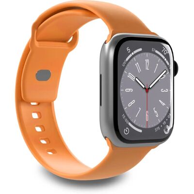 PURO PUICNAW40LORA Intelligentes Zubehörband - Apple Watch Silikon Orange PURO PUICNAW40LORA Intelligentes Zubehörband - Apple Watch Silikon Orange